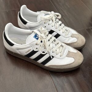 Adidas Samba White Black Sneakers